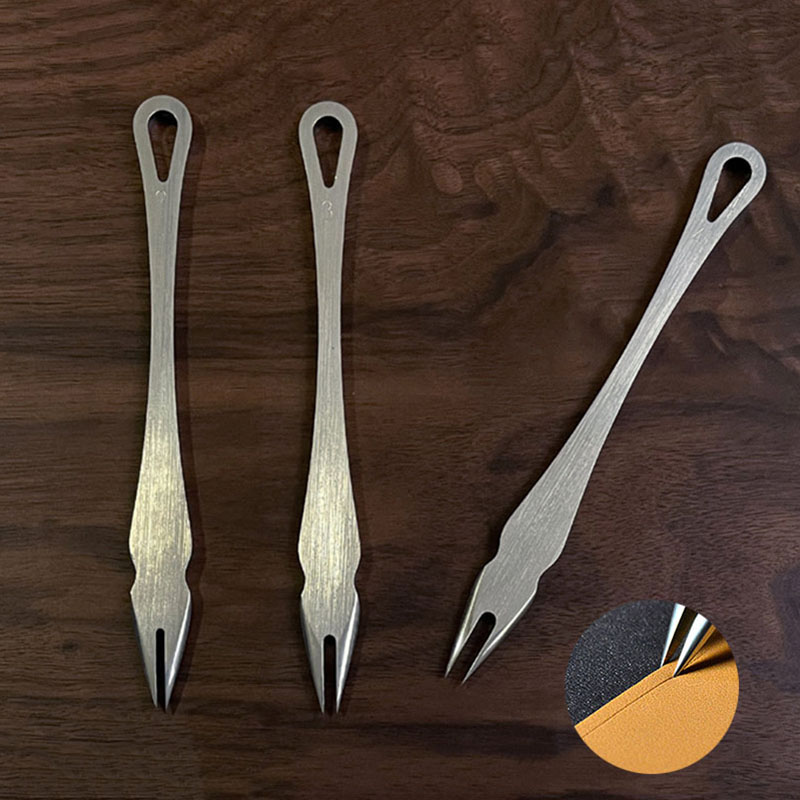Leatherwork Accessories - 1Pc Leather Shallow Slot Edge Linear