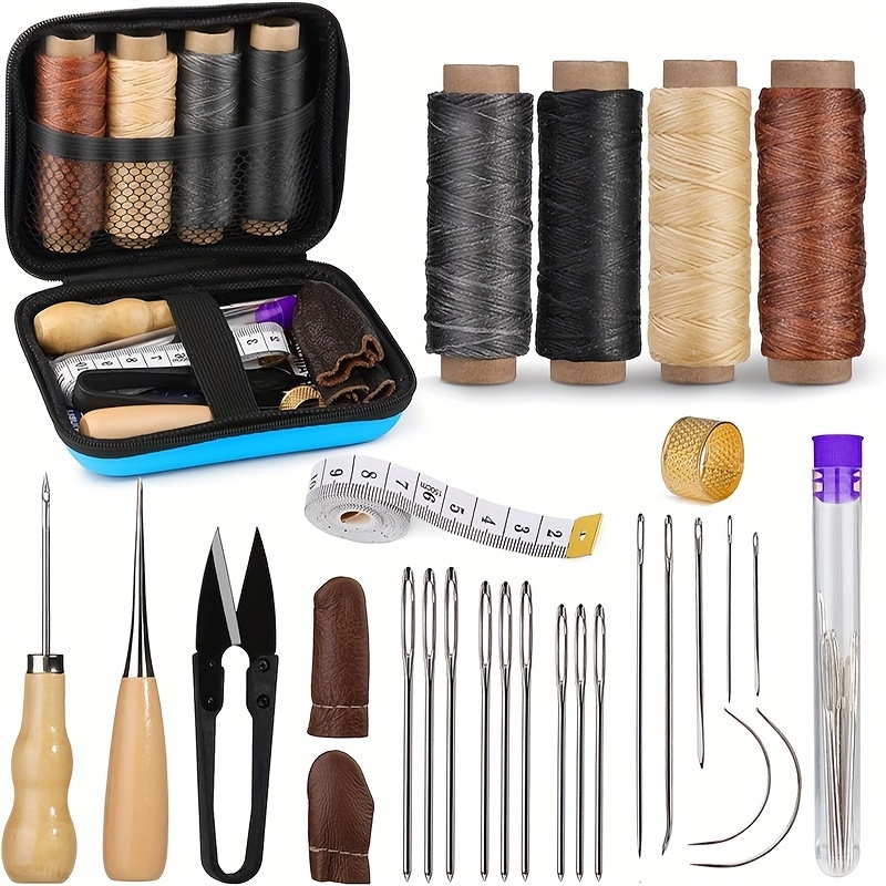 Upholstery Leather Work - Leather Sewing Kit, Leather Repair Kit