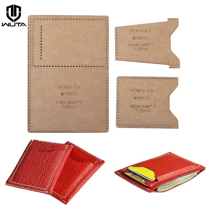 Leatherwork Kit - WUTA 913 Mini Card Case Kraft