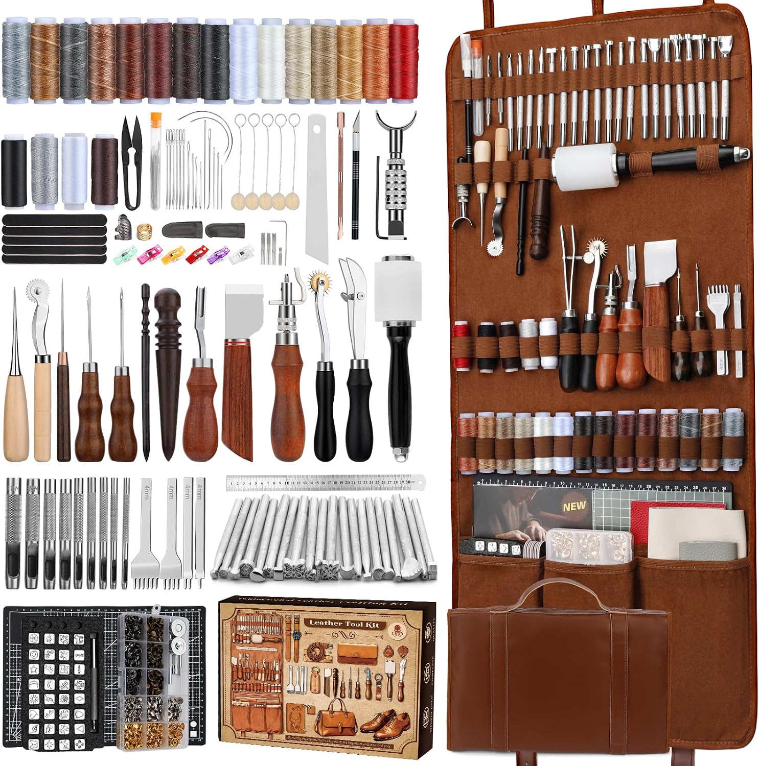 Leatherwork Kit - Leather Working Kit, Leather Working Tools
