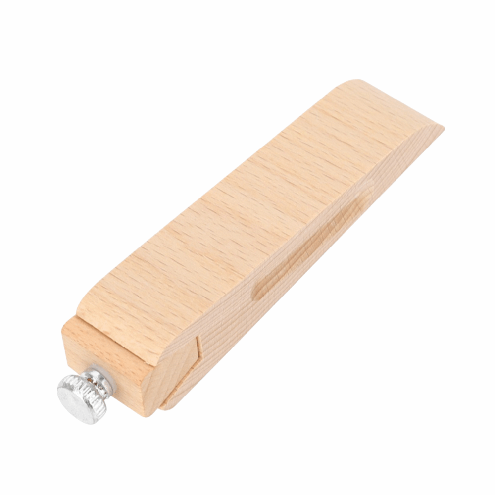 Leatherworker Block - Beech Wood Sandpaper Sanding Block Wedge