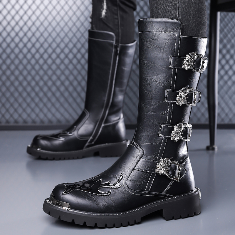 Autumn New Designer Leather Lo - Leather Work Boots review and price