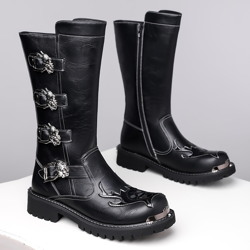 Autumn New Designer Leather Lo - Leather Work Boots review and price