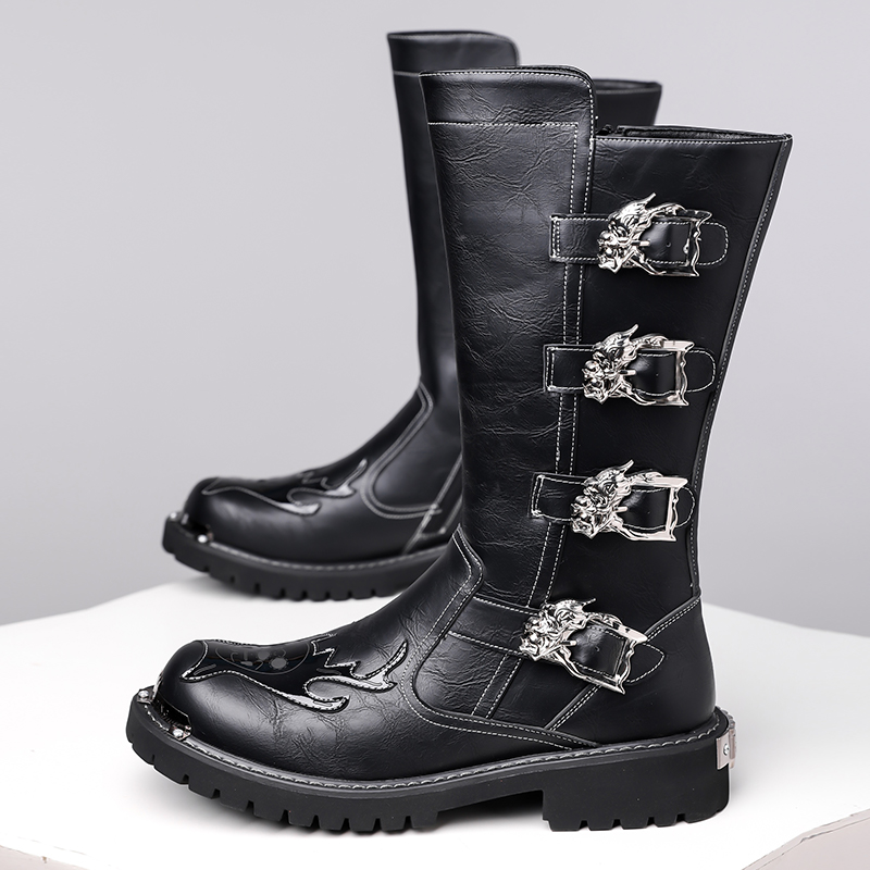 Autumn New Designer Leather Lo - Leather Work Boots review and price