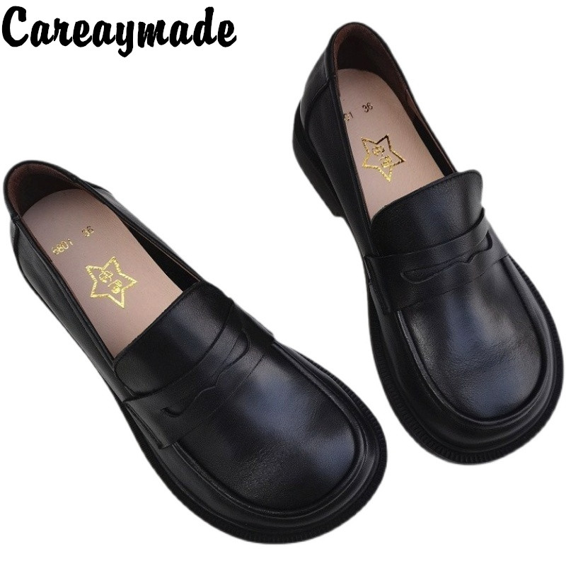 Careaymade-Women's Casual Shoe - Leather Work Women Shoes review and price