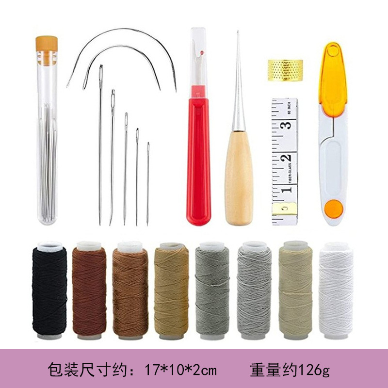 Leather Working Kit with Leath - Upholstery Leather Work review and price