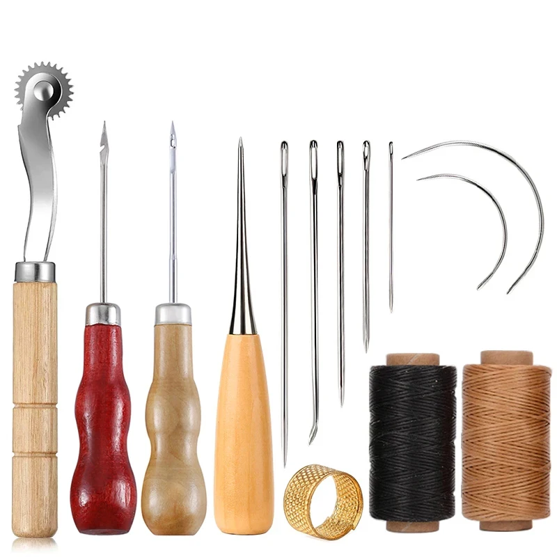 14PCS Leather Craft Sewing Kit - Leatherwork Kit review and price