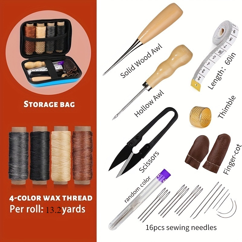 Leather Sewing Kit, Leather Re - Upholstery Leather Work review and price