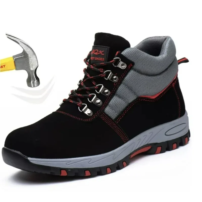 High Quality Men Safety Boots  - Leather Work Boots review and price