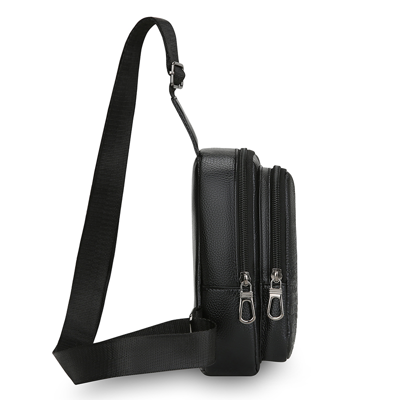 Versatile PU Leather Chest Bag - Leatherwork Essentials review and price