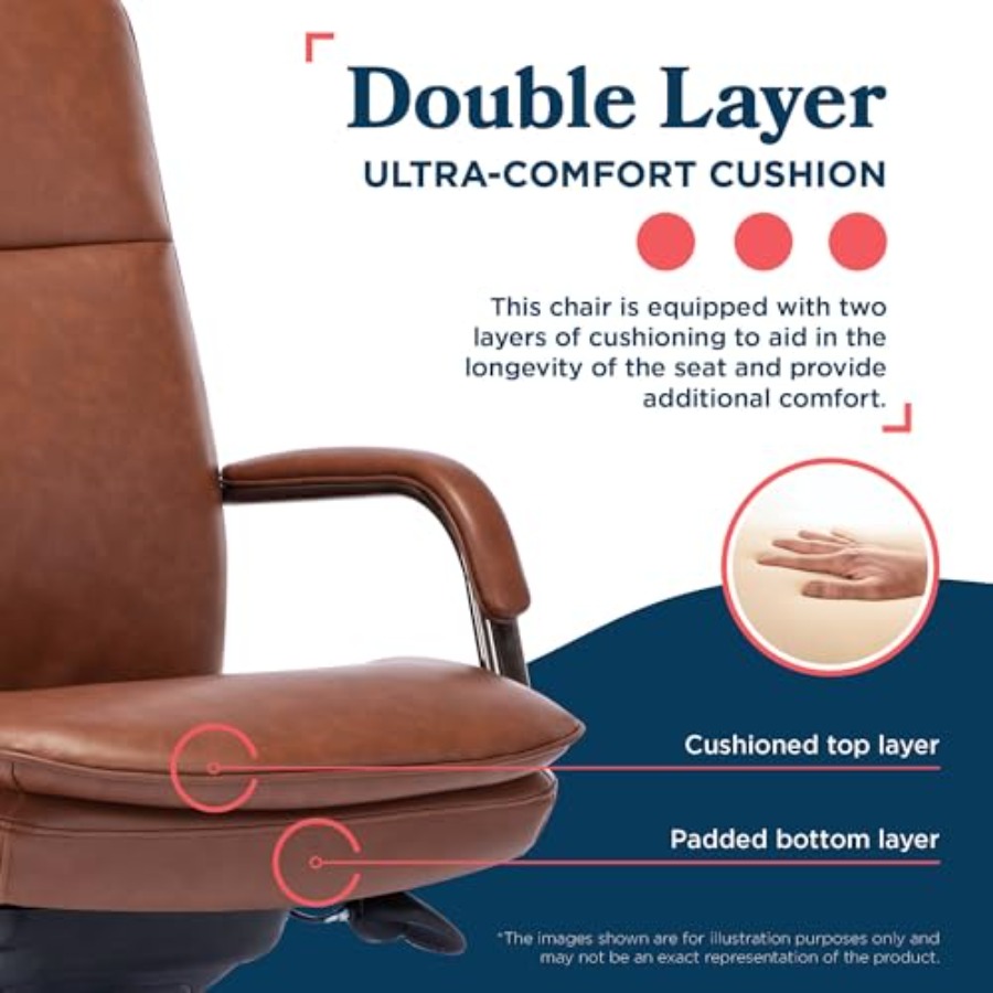 Ergonomic executive office cha - Upholstery Leather Work review and price