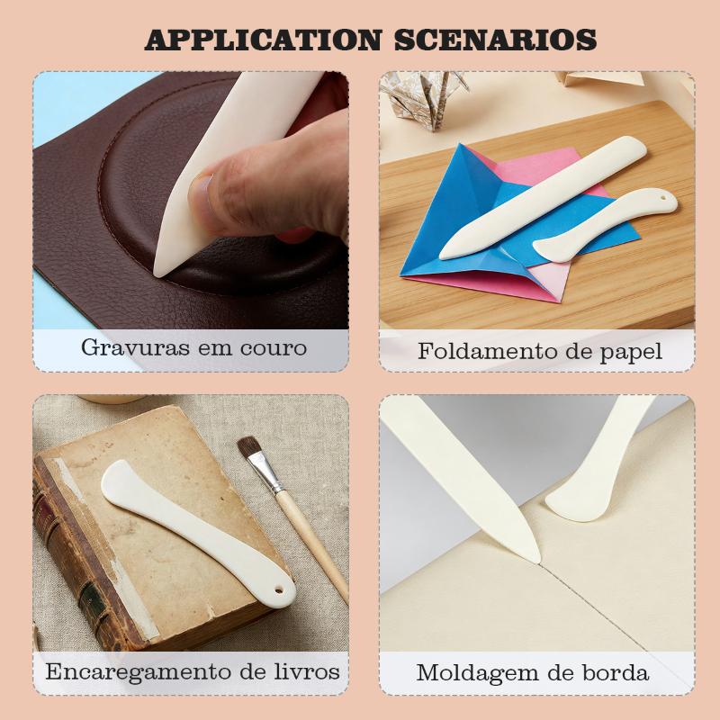 Leather Craft Bone Folder 2Pcs - Leatherwork Accessories review and price