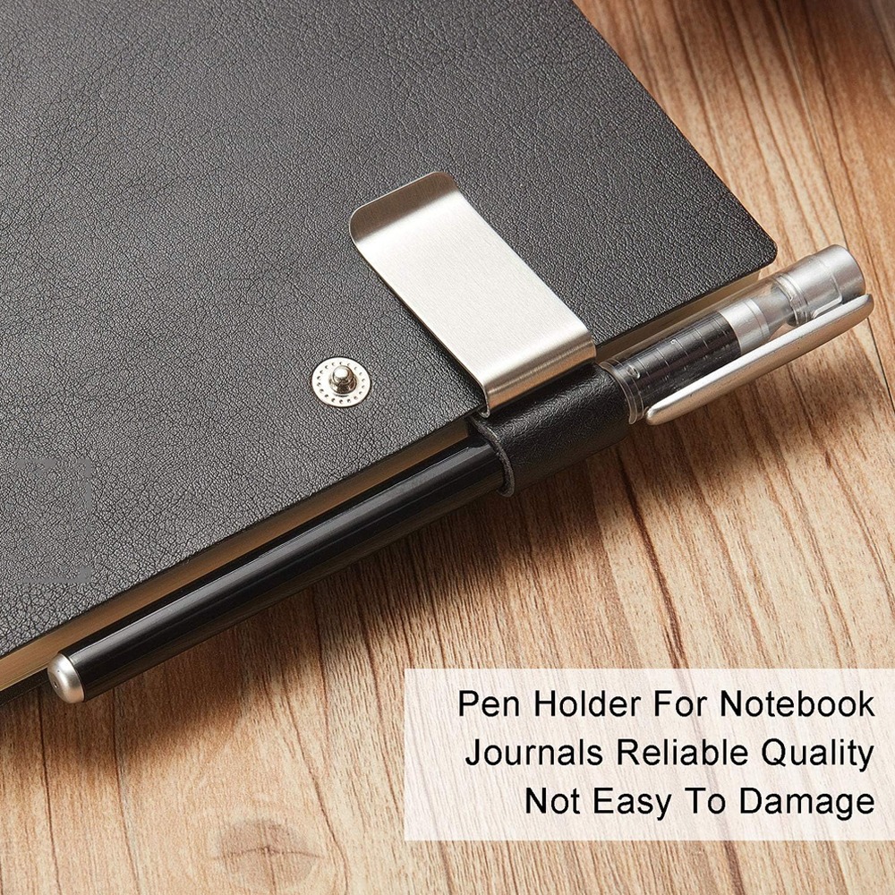 Handmade Leather Brass Stainle - Leather Work Notebook review and price