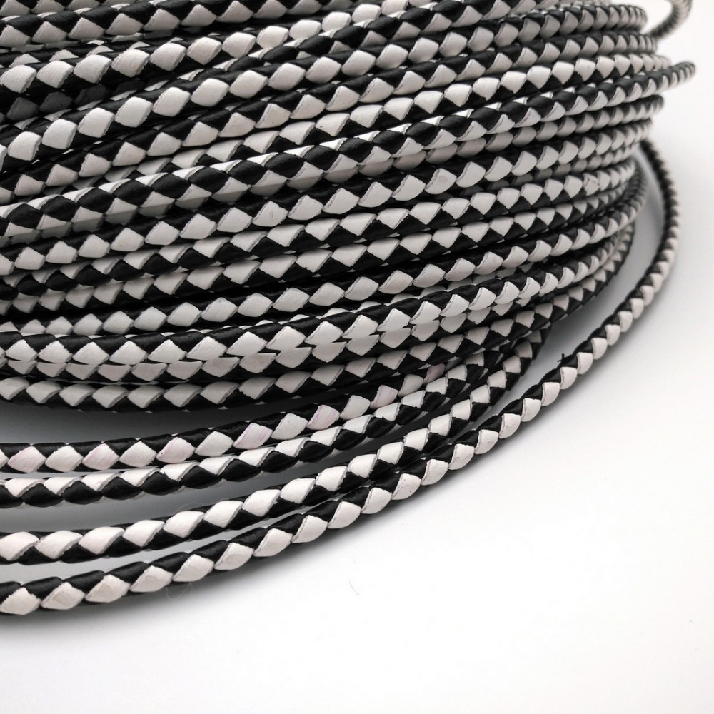 Aaazee 2 Yards 4mm Round Black - Leatherwork Jewelry review and price