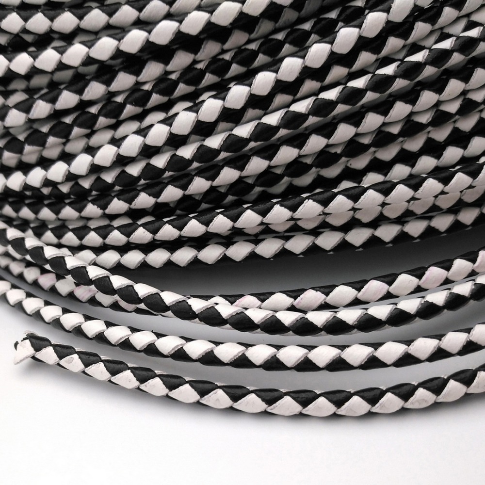 Aaazee 2 Yards 4mm Round Black - Leatherwork Jewelry review and price