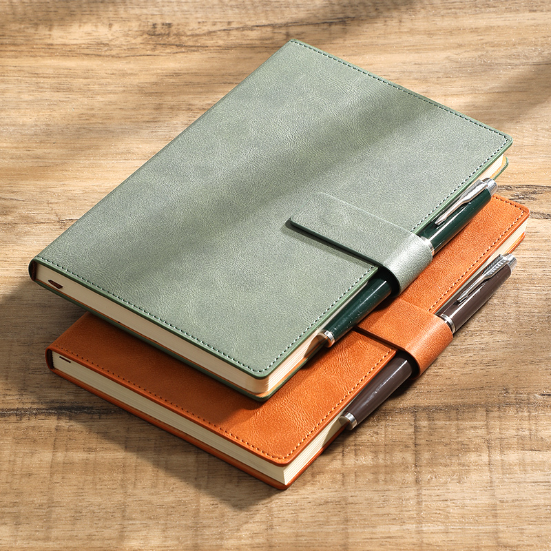 A5 Business Notebook Color-Cha - Leather Work Notebook review and price