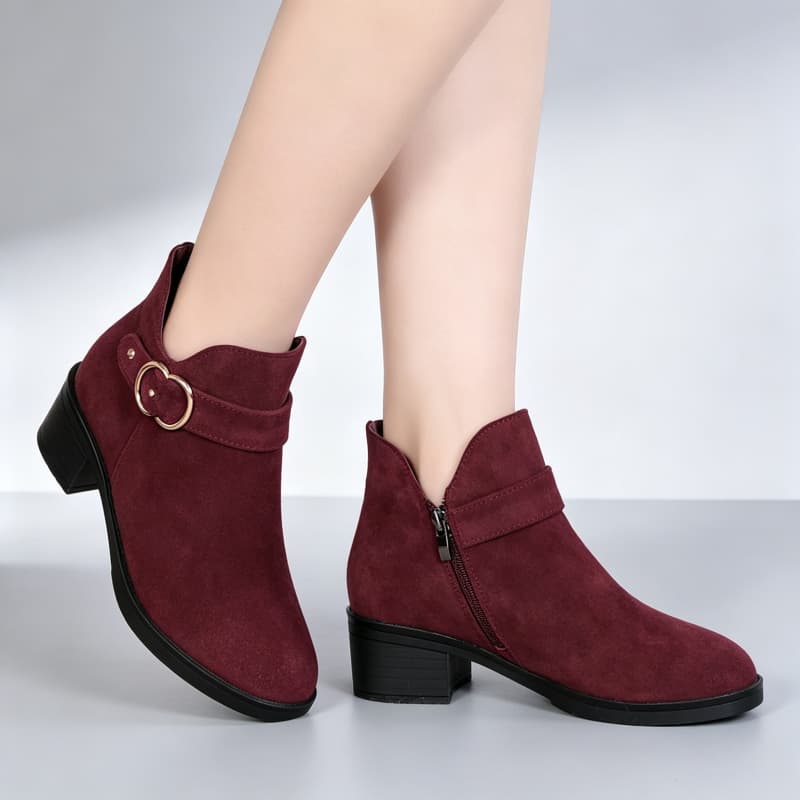 Plus Size 35-42 Comfortable Su - Leather Work Women Shoes review and price