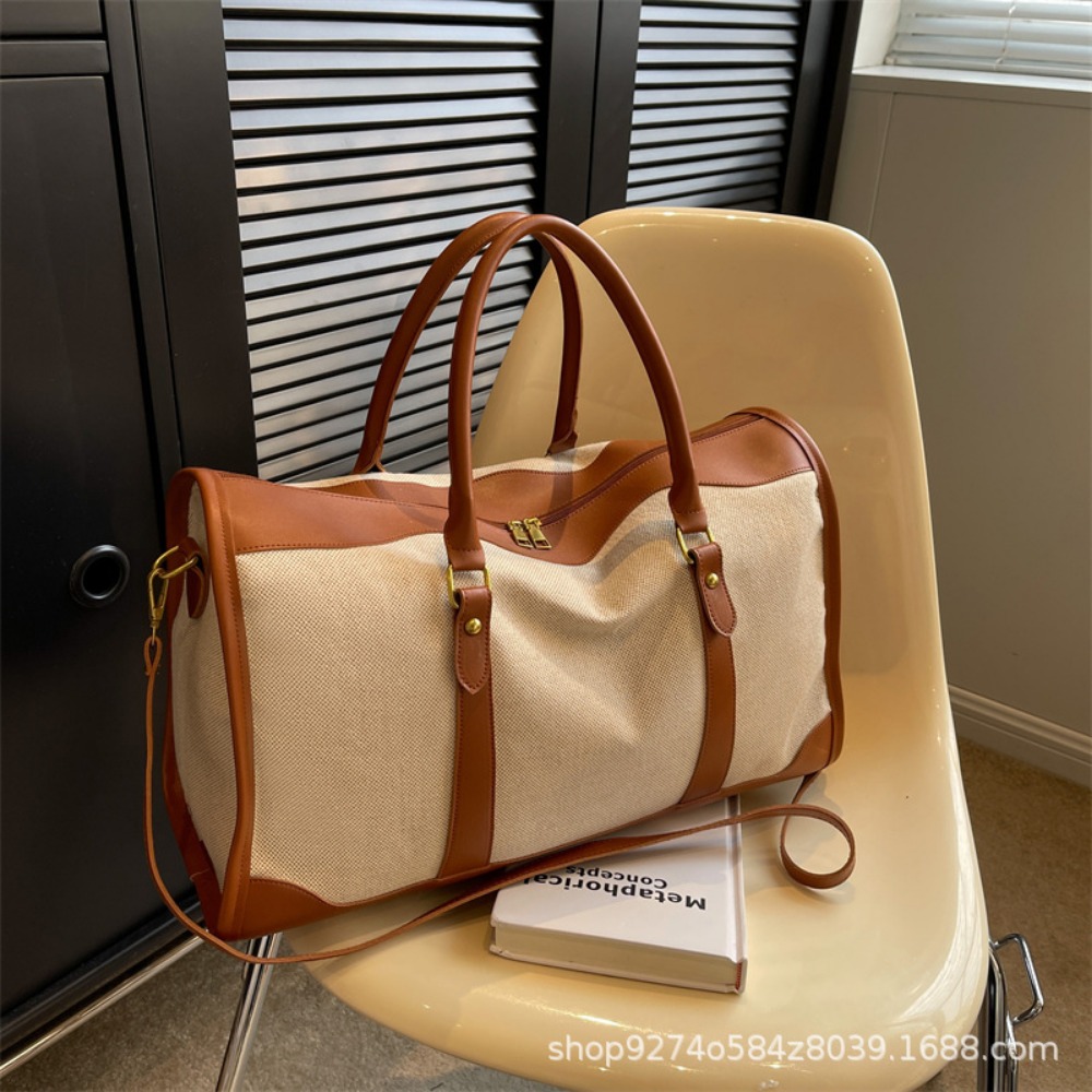 2026 Vintage Canvas & PU Leath - Leather Work Duffle review and price