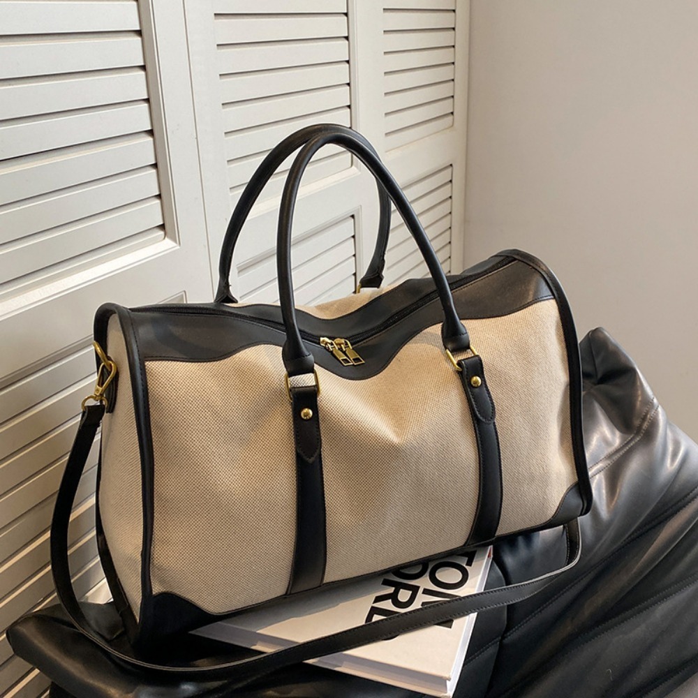2026 Vintage Canvas & PU Leath - Leather Work Duffle review and price