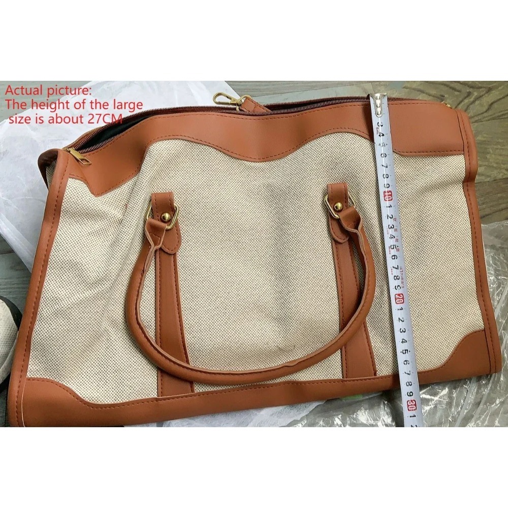 2026 Vintage Canvas & PU Leath - Leather Work Duffle review and price