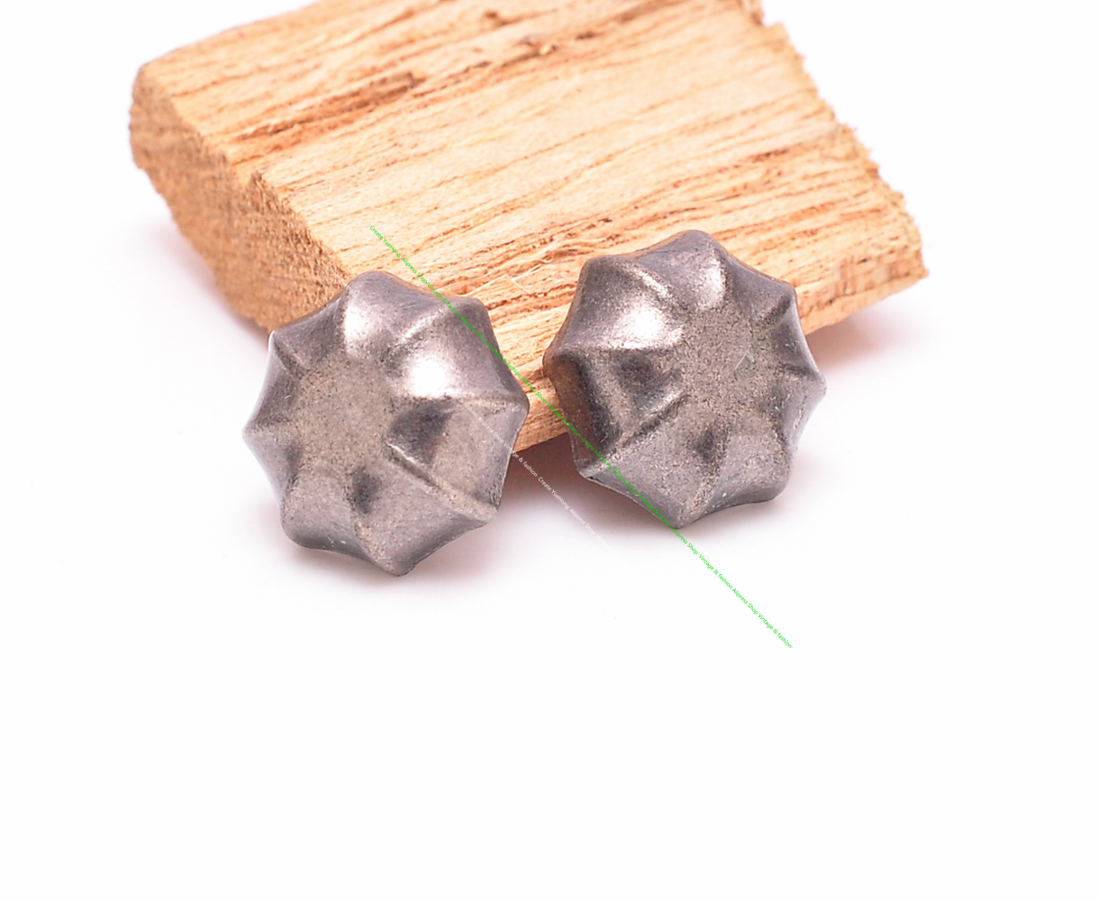 50Pcs Retro Silver Rosette Flo - Leatherwork Jewelry review and price