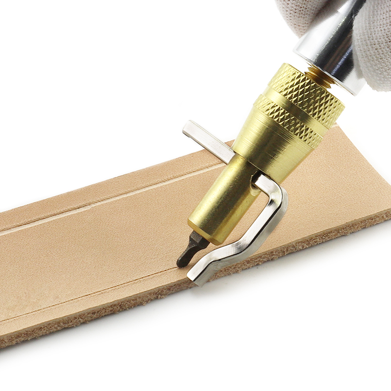1Set Metal Adjustable Leather  - Leather Edge Beveler review and price