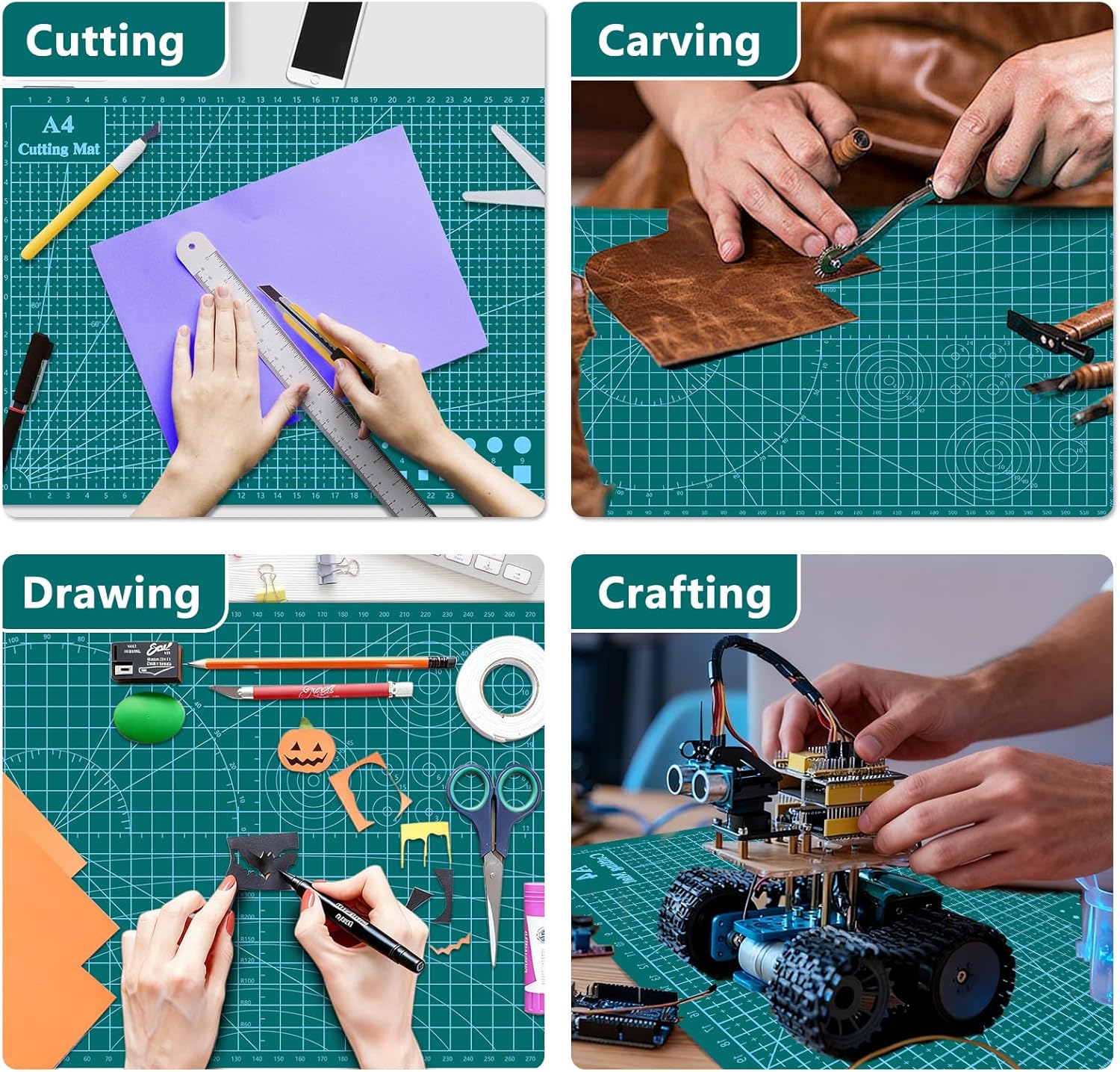Cutting Mat Workbench Patchwor - Leatherwork Mallet review and price