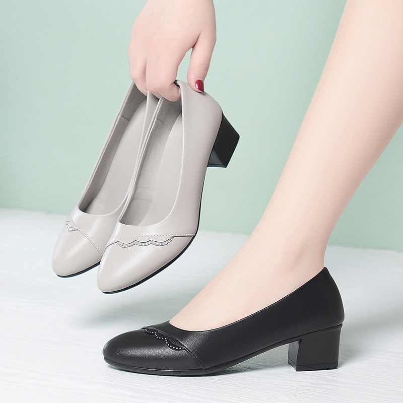 AIYUQI Women's Genuine Leather - Leather Work Women Shoes review and price