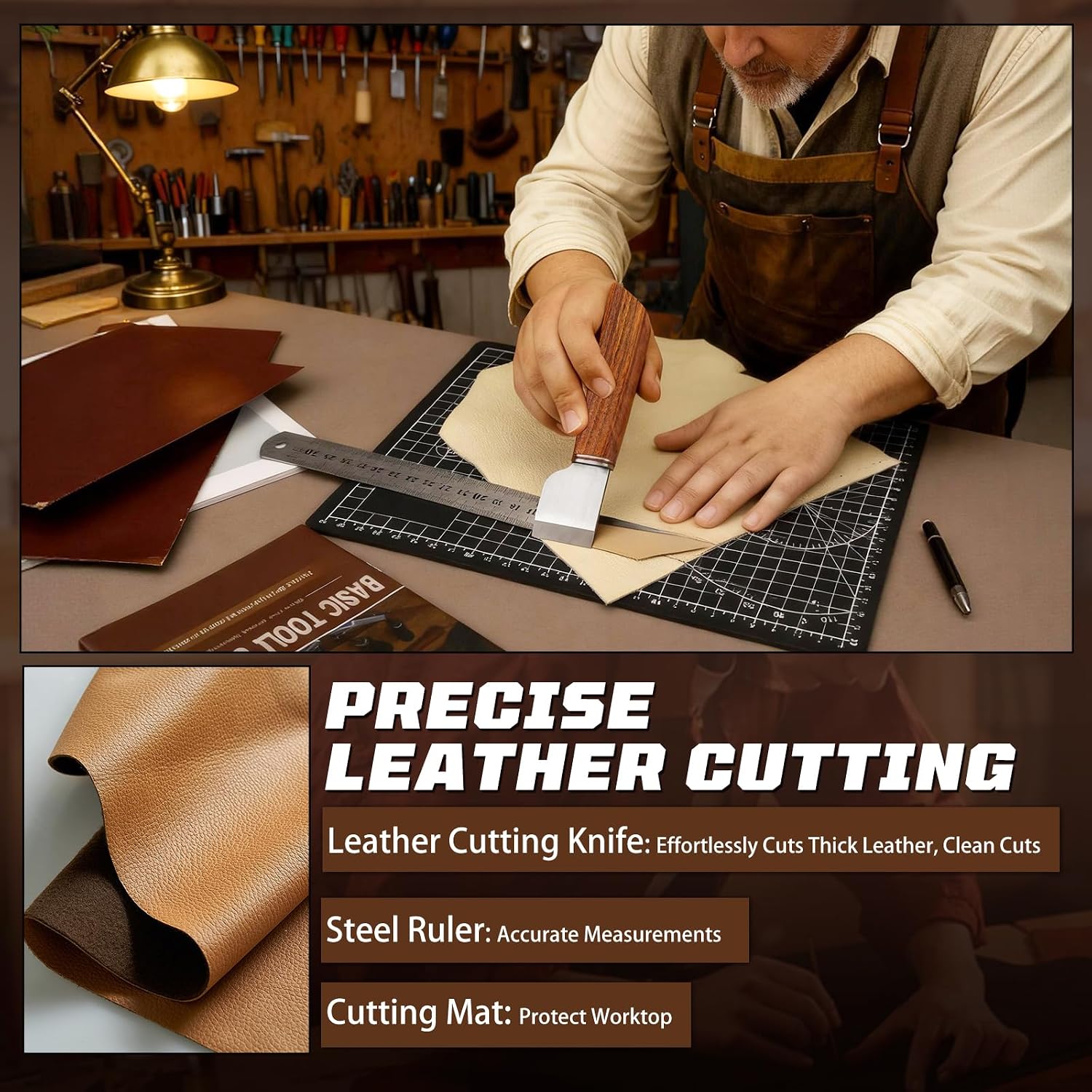 Leather Working Kit, Leather W - Leatherwork Kit review and price
