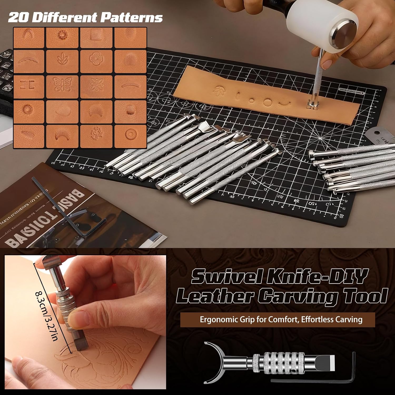Leather Working Kit, Leather W - Leatherwork Kit review and price