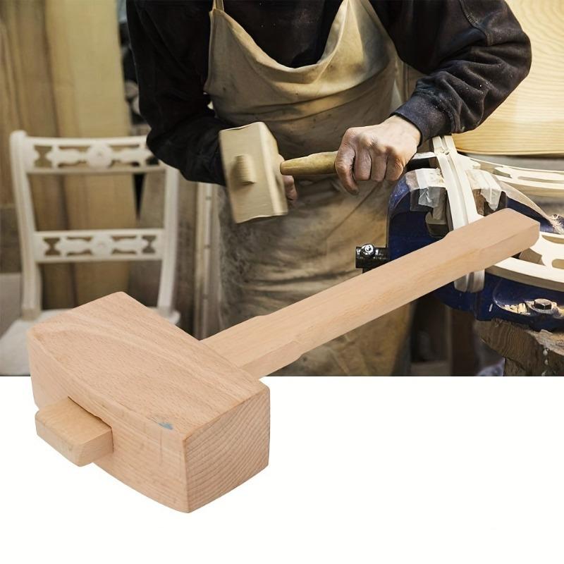 1Pc DIY Leather Beech Solid Wo - Leatherwork Mallet review and price