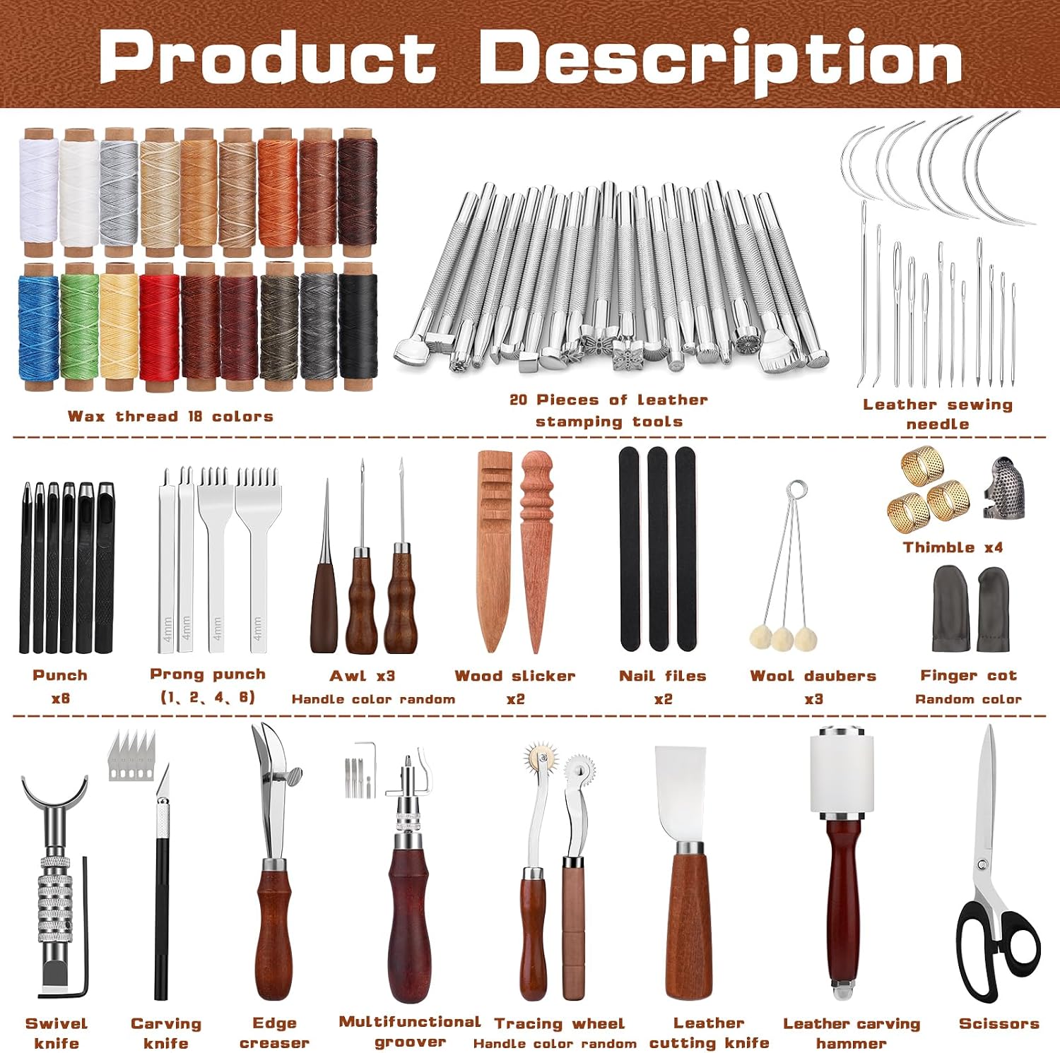 Leather Working Tool Leatherwo - Leatherwork Essentials review and price
