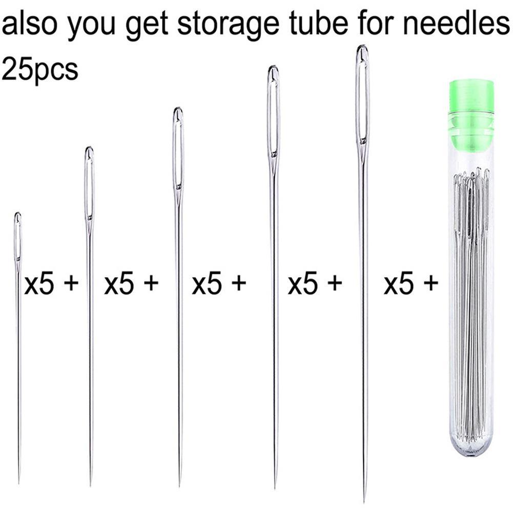25 Pcs Large Eye Stitching Nee - Leatherwork Kit review and price