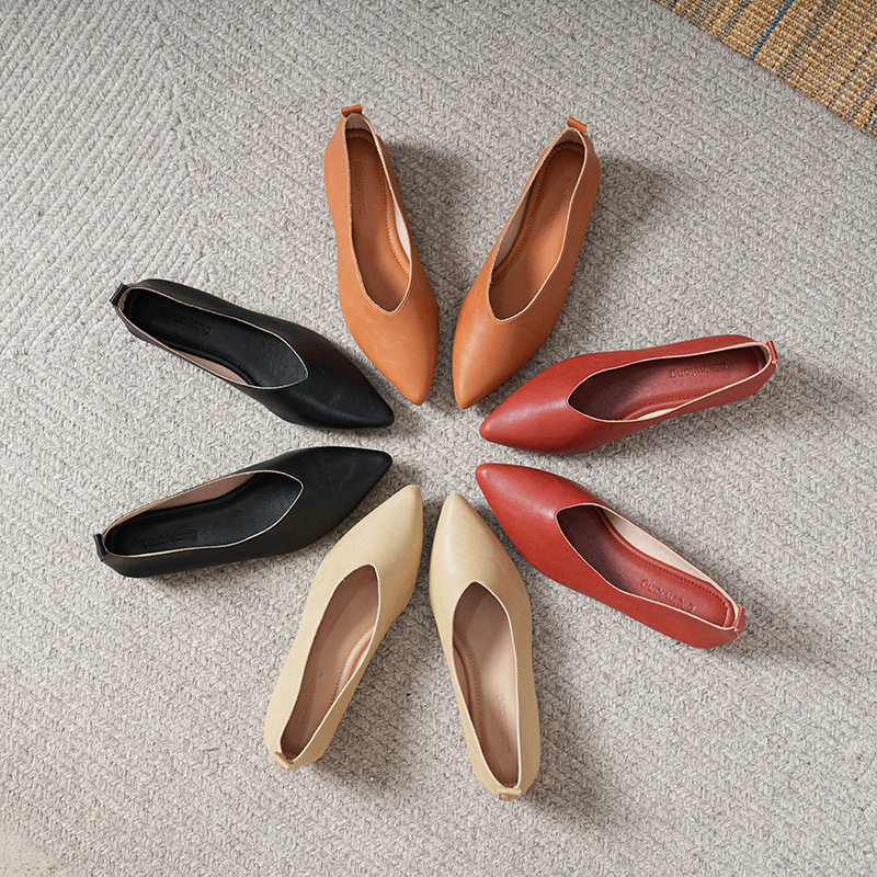 Spring and Autumn Fashion New  - Leather Work Women Shoes review and price