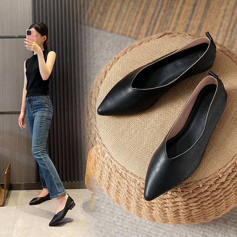 Spring and Autumn Fashion New  - Leather Work Women Shoes review and price