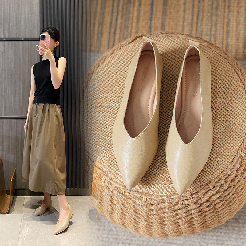 Spring and Autumn Fashion New  - Leather Work Women Shoes review and price