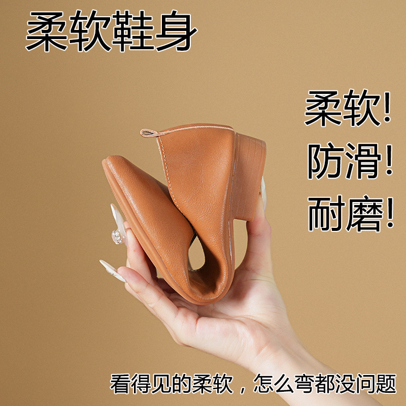 Spring and Autumn Fashion New  - Leather Work Women Shoes review and price